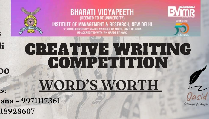 india creative writing competition