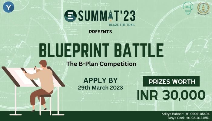 Blueprint Battle - The Business Plan Competition By Shaheed Sukhdev ...