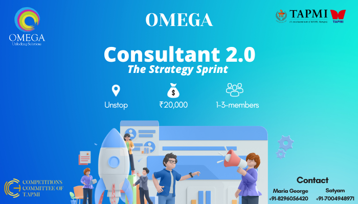 Consulting 2.0- The Strategy Sprint by T. A. Pai Management Institute (TAPMI),  Manipal! // Unstop