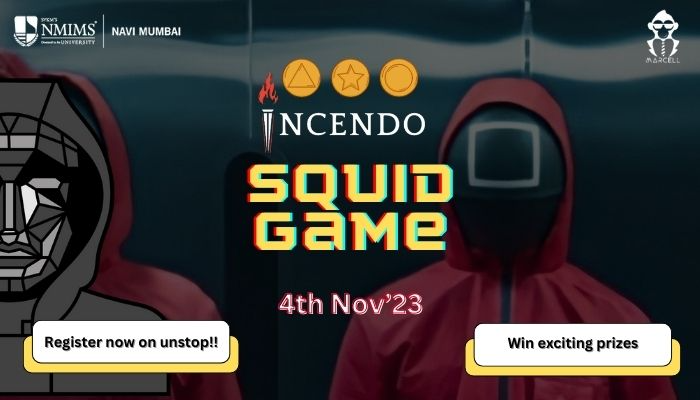 Squid Game and Mock Commercials by Narsee Monjee Institute of