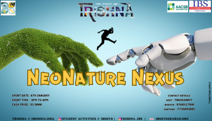 Neonature Nexus by ICFAI Business School IBS Hyderabad Unstop