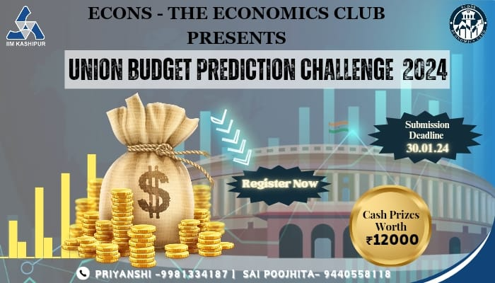 Union Budget 2024 Prediction Challenge by Indian Institute of