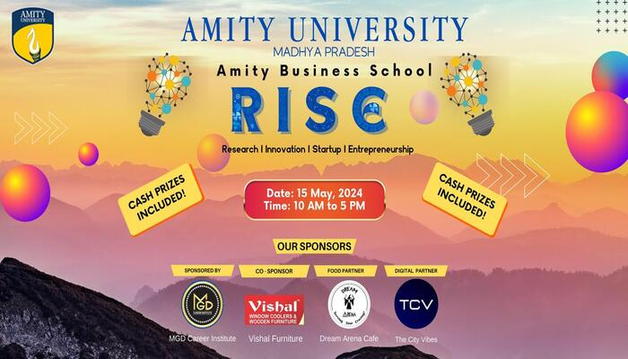 RISE AUMP 2024 By Amity University (AU), Gwalior, Madhya Pradesh! // Unstop